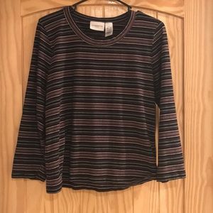 LIZ CLAIBORNE PETITE LONG SLEEVE T-shirt